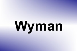 Wyman name image