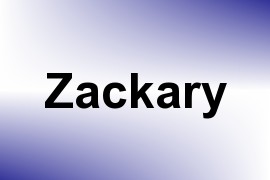 Zackary name image