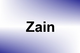 Zain name image