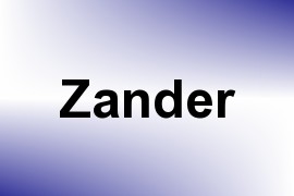Zander name image