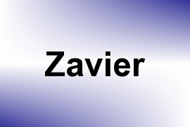 Zavier name image