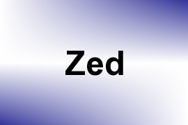 Zed name image